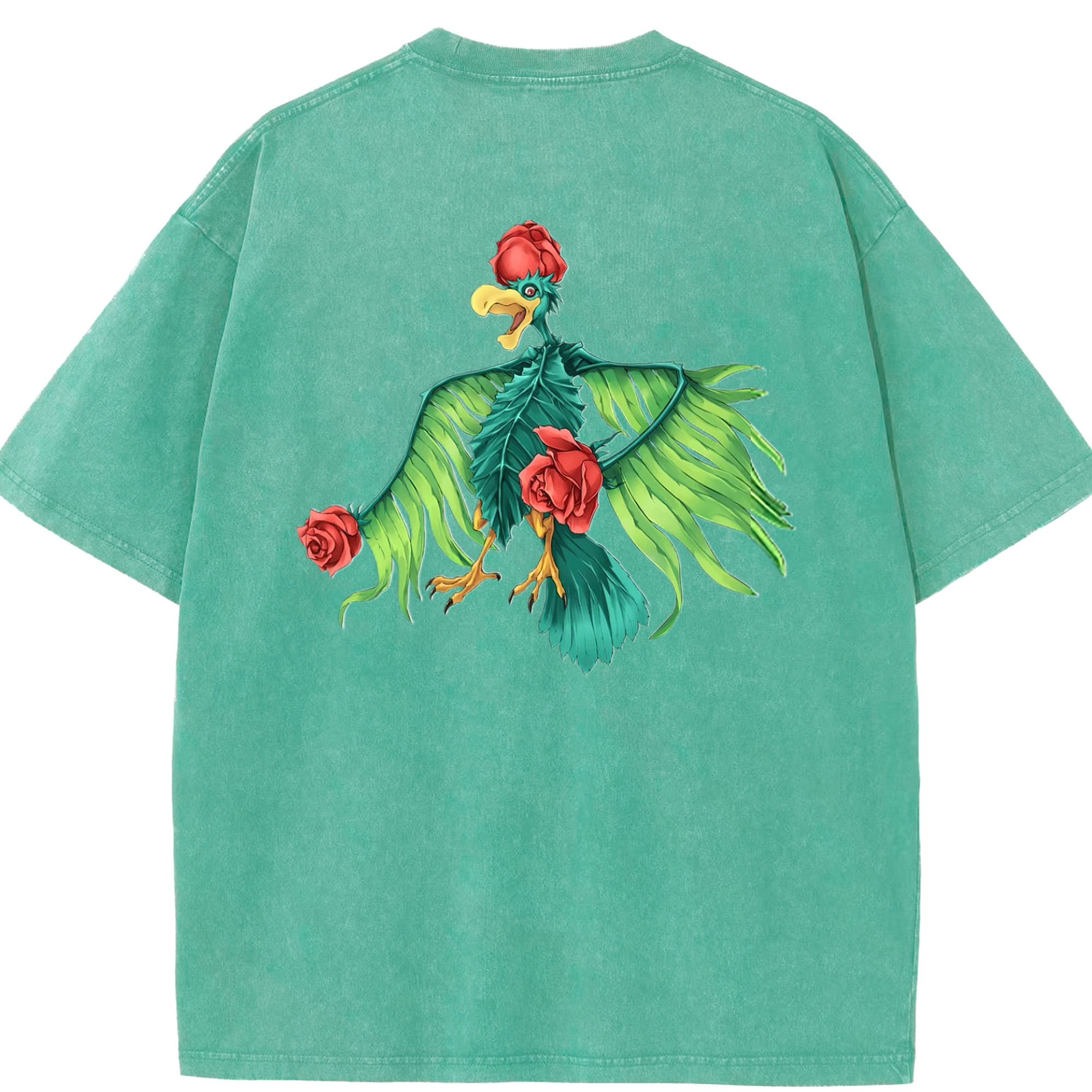 （画像用） 遊☆戯☆王 Yu-Gi-Oh! 綿100% ヴィンテージ風 半袖Tシャツ（背面プリント）
